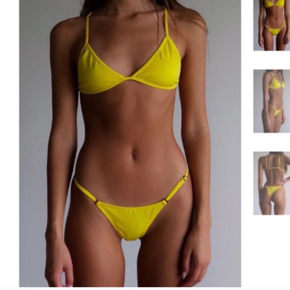 Coulbourne Yellow Bikini